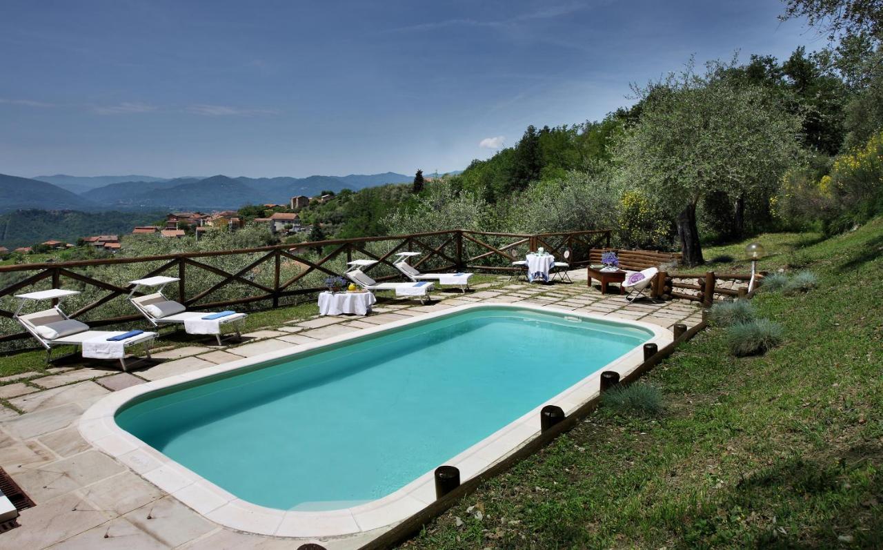Villa Belli - Luxury Villa With Saltwater Swimmingpool Agnino 外观 照片